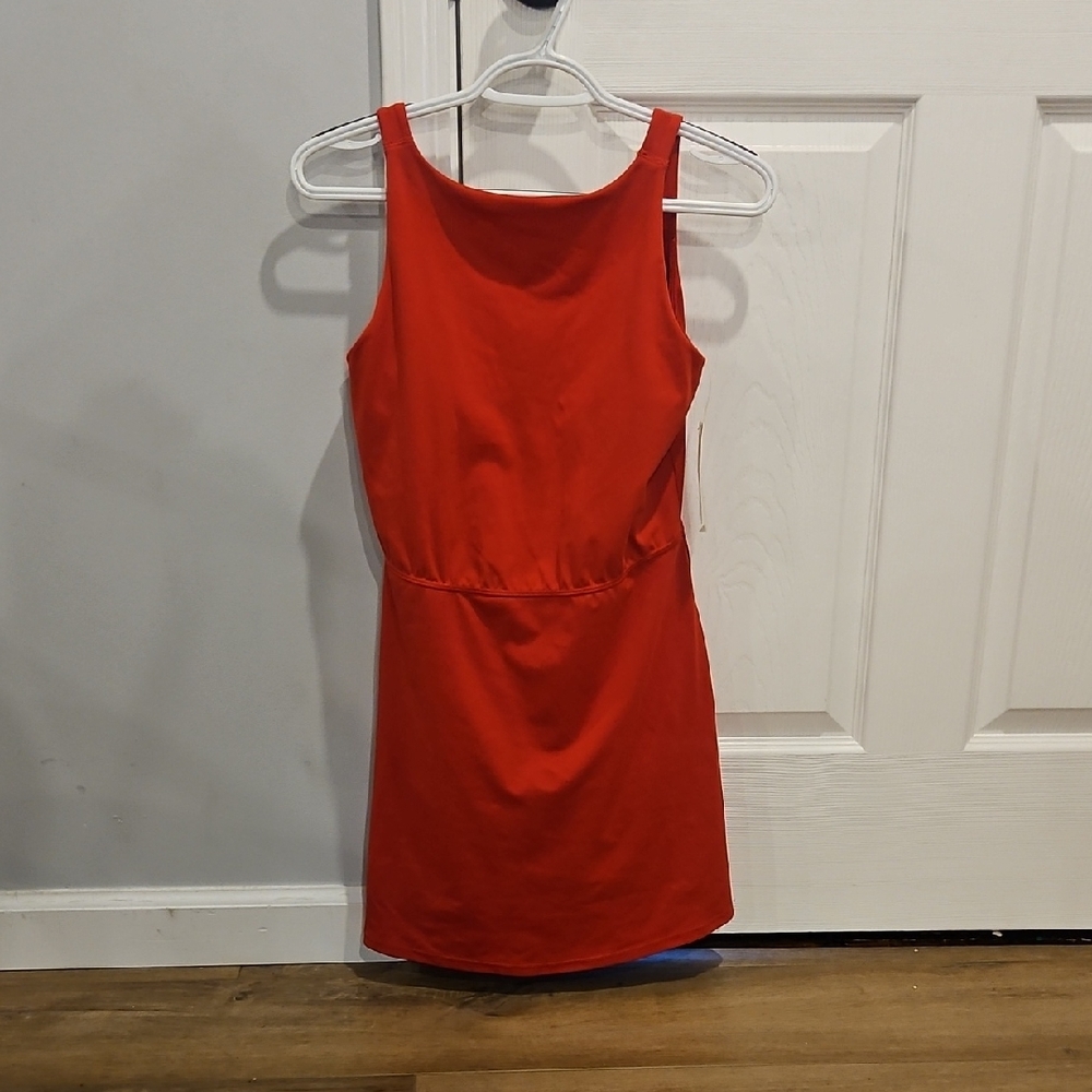all in motion Bright Red Sleeveless Mini Dress